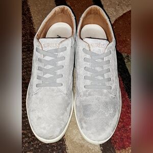Aureus Stylish Suade Casual Grey shoes